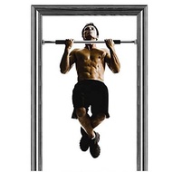 Besi Gayut Boleh Laras Door Way Pull Chin Up Bar Indoor Fitness Workout (62-100cm)