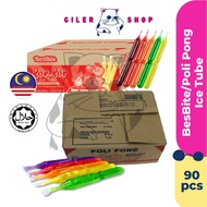 Pop-Pop Ice Tube BesBite Ice Pop Fruit Flavour 90pcs Poli Pong