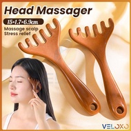 VEO 6-Claws Head Massager Meridian Dredging Head Scalp Massager Scraper Massage Comb