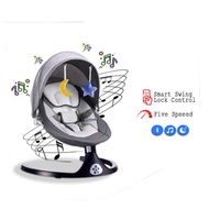 Ringgit Shop Mastela 3IN1 Baby Swing Newborn Mosquito Auto Swing Leaf Bouncer Electric Baby Rocker B