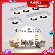 New LED Downlights Ultrathin square Spot Light Led Ceiling lamp Living Room Bedroom Kitchen Lighting Fixture for Room Home Decor
