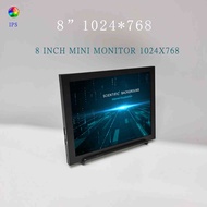 8 Inch Mini Monitor 1024X768 Resolution ips LCD Screen Display With HDMI Video Input For PC DVD DVR