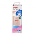 PIGEON Wide Neck SofTouch PP Bottle Bottle (8oz /240ml)-Nipple Size M(3m+)