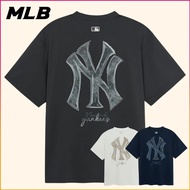 MLB Original 100%  Japan Short sleeve shirt pattern man Round neck men Summer tshirt Cotton Baju T s