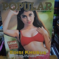 majalah popular November 1996..edisi khusus.. sarah