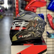 หมวกกันน็อค FUSE Full Face Razor SP 4 Kabuki Gold Red **เลือกไซร้ได้**