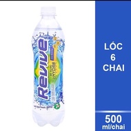 Lot of 6 bottles of Revive mineral water 500ml
