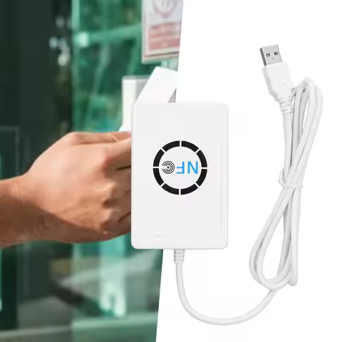USB NFC Smart IC Card Reader Writer Copier Duplicator Contactless 13.56MHz 424kbps for FeliCa NFC Ta