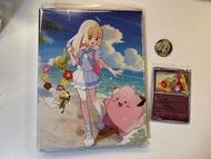 莉莉艾卡冊 PTCG 收藏家組合 莉莉艾coins 硬幣