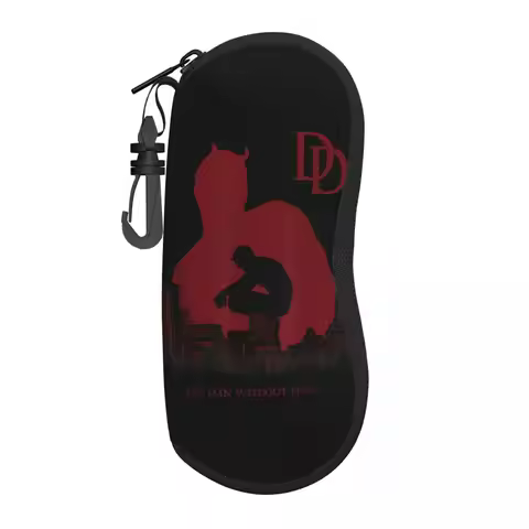 Daredevil A Man Without Fear Is Broken Within Glasses Case Fashion Box Eyewear Storage Box Office Gl