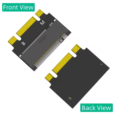 M.2 2230 to 2242 Extension Adapter,NGFF B+M Key NVME M-Key 2230 to 2242 Male to Female Extension Ada