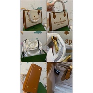 KS brown Ellie Small Tote Crossbody Bag KS brown bag/