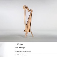 特惠價代購日本豎琴 Aoyama Level Harp 一手豎琴 二手豎琴 40 弦豎琴 40 strings (lrish 34 strings 130(N))