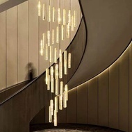 Đèn thả thông tầng thanh phale HTK030V+T với 3 chế độ ánh sáng đèn chùm phòng khách đèn phale Đèn th