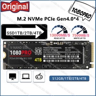 New 1080PRO 4TB SSD M2 NGFF SSD SATA 2280 PCIe 4.0 NVME Read 13000MB/S 2TB 1T B Solid State Hard Disk For Desktop/PS5 Game Laptop