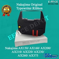 Effice Depot - Nakajima AX150~AX160~AX200~AX210~AX220~AX230~AX260~AX375 Original Typewriter Ribbon