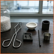 Crucible Smelting Kit Smelting Set Graphite Crucible Ingot Mold Metal Melting Kit for Beginner Metal