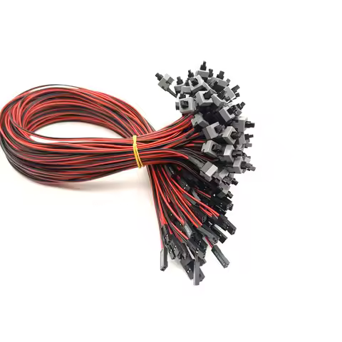 5 PCS Bouton poussoir ATX - ON/OFF/RESET ATX PC Computer Motherboard Power Switch