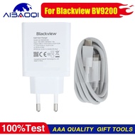 100% Original New Blackview BV9200 Charger Official Quick Charging Adapter + USB Cable Data Line Cha