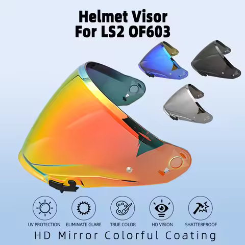 Helmet Visor For LS2 OF603 Infinity II Half Helmet Windshield Replacement Motorcycle accessories hig