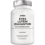 Amen Eyes Lutein Zeaxanthin Supplement - Vitamin Mata - Lutein dan Zeaxanthin daripada Ekstrak Marig