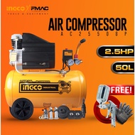 INGCO Industrial 50L Air Compressor 2.5HP  AC25508P FMAC⭐⭐⭐⭐⭐ &amp;y!