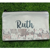 Personalised Cute Pouch/Pencil Cases - 18cm x 11cm