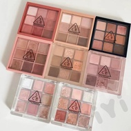 [Ready stock] 3/CE 9 Colors Eyeshadow Palette Beauty Eyeshadow Makeup Palette Matte Pearl Shimmer Lo