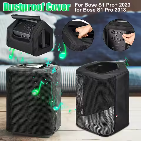 Dust Case Anti-Scratch Dust Cover Washable Protective Cover Top Opening Dustproof Cover for Bose S1 
