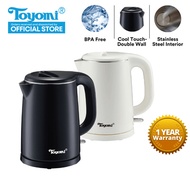 TOYOMI Kettle Jug Cordless 1.0L [WK 1029] -1 Year Warranty