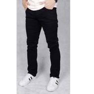 [CA0QP PRODUCT] Men's Plain Black Jeans Clana Jin DIstro Cool Guys M7B