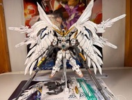 代工作品  MGSD 無比例 機動戰士高達 新機動戰記 W 冰結的淚滴 飛翼高達零式白雪姬 矮星炮裝備 已砌 消光 水貼 滲線 副廠 高達模型