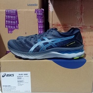 SEPATU LARI PRIA ASICS GEL NIMBUS 23 CARRIER GREY ORIGINAL