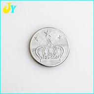 100pcs per bag Arcade Style Gaming Coin Tokens 25*1.85mm Stainless steel tokens for Arcade MAME Amusement Machine Cabinet