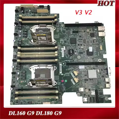 Originate Server Motherboard For HP DL160 DL180 G9 743018-003 743018-001 V3 Fully Tested Good Qualit
