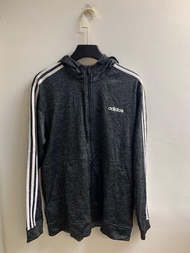 Adidas 運動 外套 抓毛 薄外套 sport jacket fleece