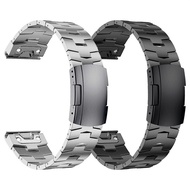 Garmin 22mm 26mm Quick Fit Titanium Metal Watch Band Bracelet For Fenix 7X 7 6X Pro 5X Plus/ Instinct/Epix Strap Wristband