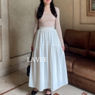 LAVEE - Polly Skirt / Parachute Long Maxi Skirt - Basic Maxi Skirt Parachute