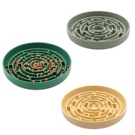 Non Slip Slow Eating Dog Bowl - Silicone Pet Feeder with Suction Cups Anti Spill Design for Puppies