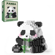 Mini Building Blocks Bamboo Panda Party Gifts Mini Panda Toys Building Blocks Suitable for Children 