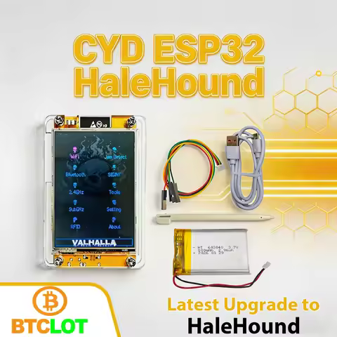 New ESP32 HaleHound DevBoard CYD WiFi/Bluetooth 2.8" Touch RSSI Readout Development Board Smart Disp
