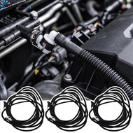 [Bright] Car Windshield Washer Spray Hose - for VW Beetle Golf Jetta Passat - 334cm, Black - Nylon P