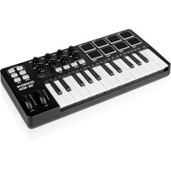 KOKKO MIDI Keyboard Mini KB25 25 Key MIDI Controller With 8 Backlit Drum Pads 8Knobs and Pitch Bend 