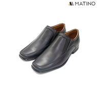 MATINO SHOES รองเท้าชายคัทชูหนังแท้ รุ่น MC/B 5001 - BLACK
