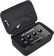 Case for M-Audio M-Track Duo/Duo HD - Hard Protective Travel Carrying Storage Bag (for M-Track Duo)
