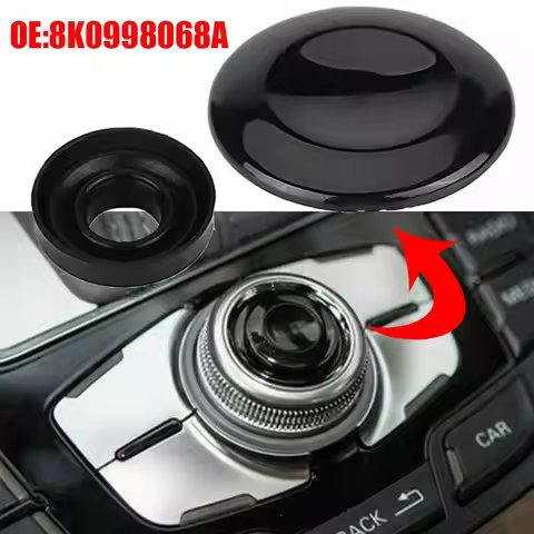 Navigation Center Control Knob Volume Button Confirmation Key Cover For Audi A6 LA4 LQ5 A8 Q7 Knob B