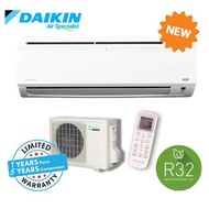 Daikin Air Conditioner FTV35P &amp; RV35F 1.5hp Non Inverter Wall Mounted (R32)