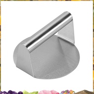 Stainless Steel Burger , 5.5 Inches, Round Burger Smasher, Non-Adhesive Bacon and Grill  for Steaks,
