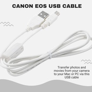 CANON EOS CAMERA USB CABLE Transfer Photos and Movies from Camera your Mac or PC Via USB CABLE