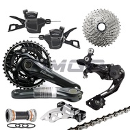Shimano Deore M6000 MTB Bike 3×10 Speed Groupset FC-M610 Crankset SM-BB52 Bottom Bracket FD-M610 Fro